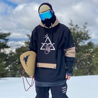 Image 2 of Tall hoodie 10K  Black · LIMITED EDITION ·