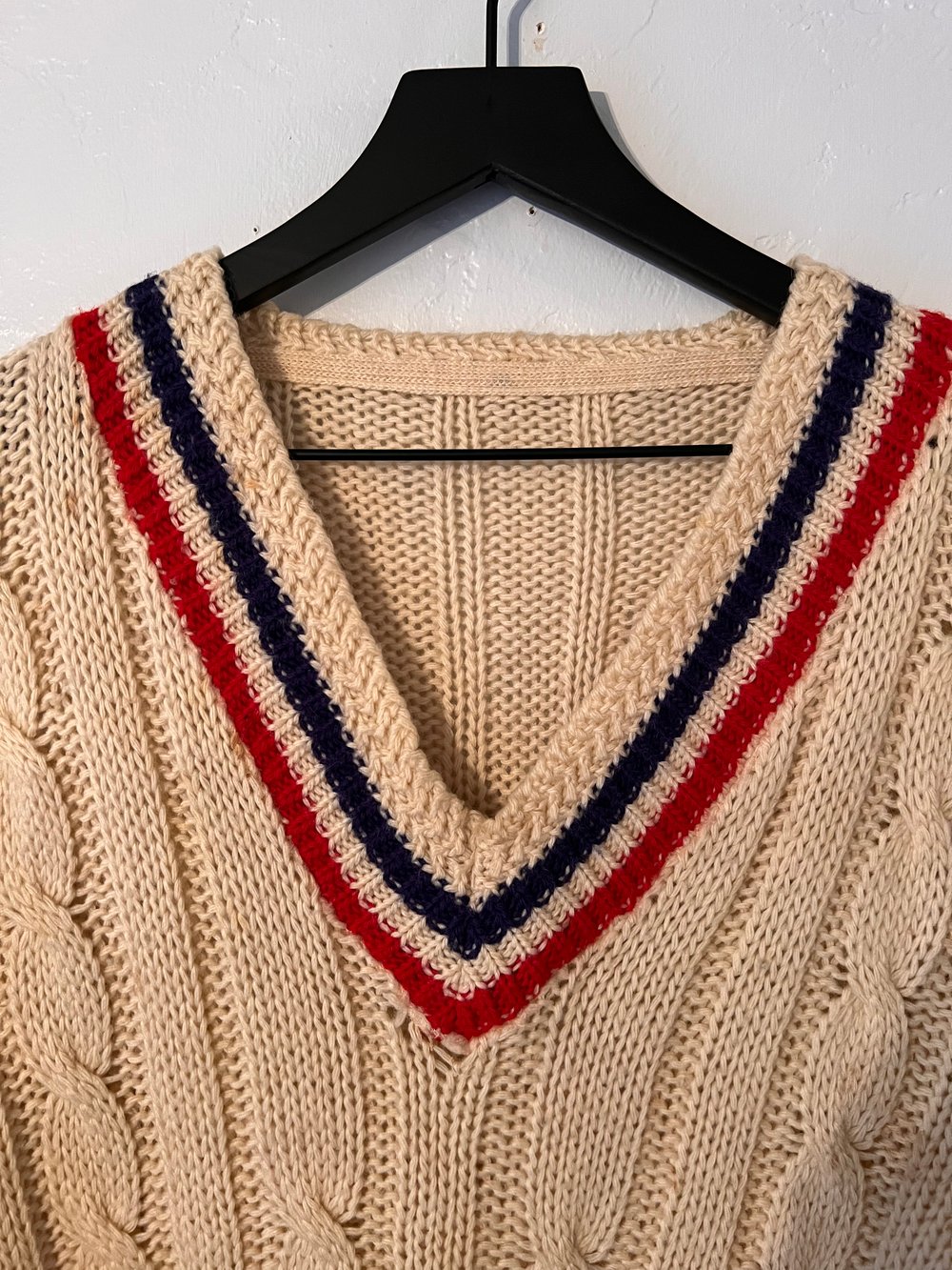 Vintage 70s School Sweater (M)