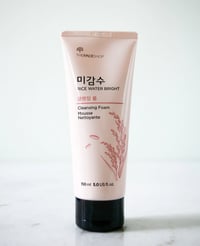 Image 1 of THE FACE SHOP Rice Water Bright Cleansing Foam 150 ml