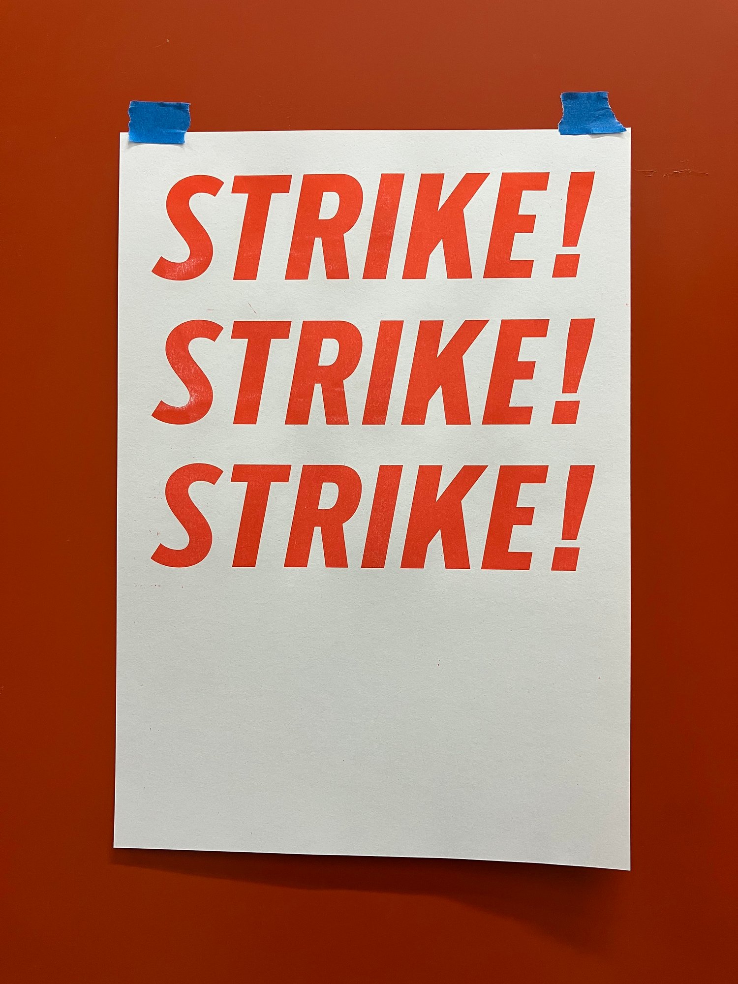 STRIKE! STRIKE! STRIKE!