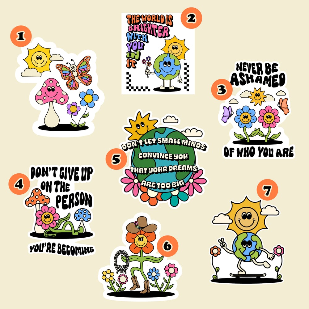 STICKER PACKS - CHOOSE 7 FOR $20