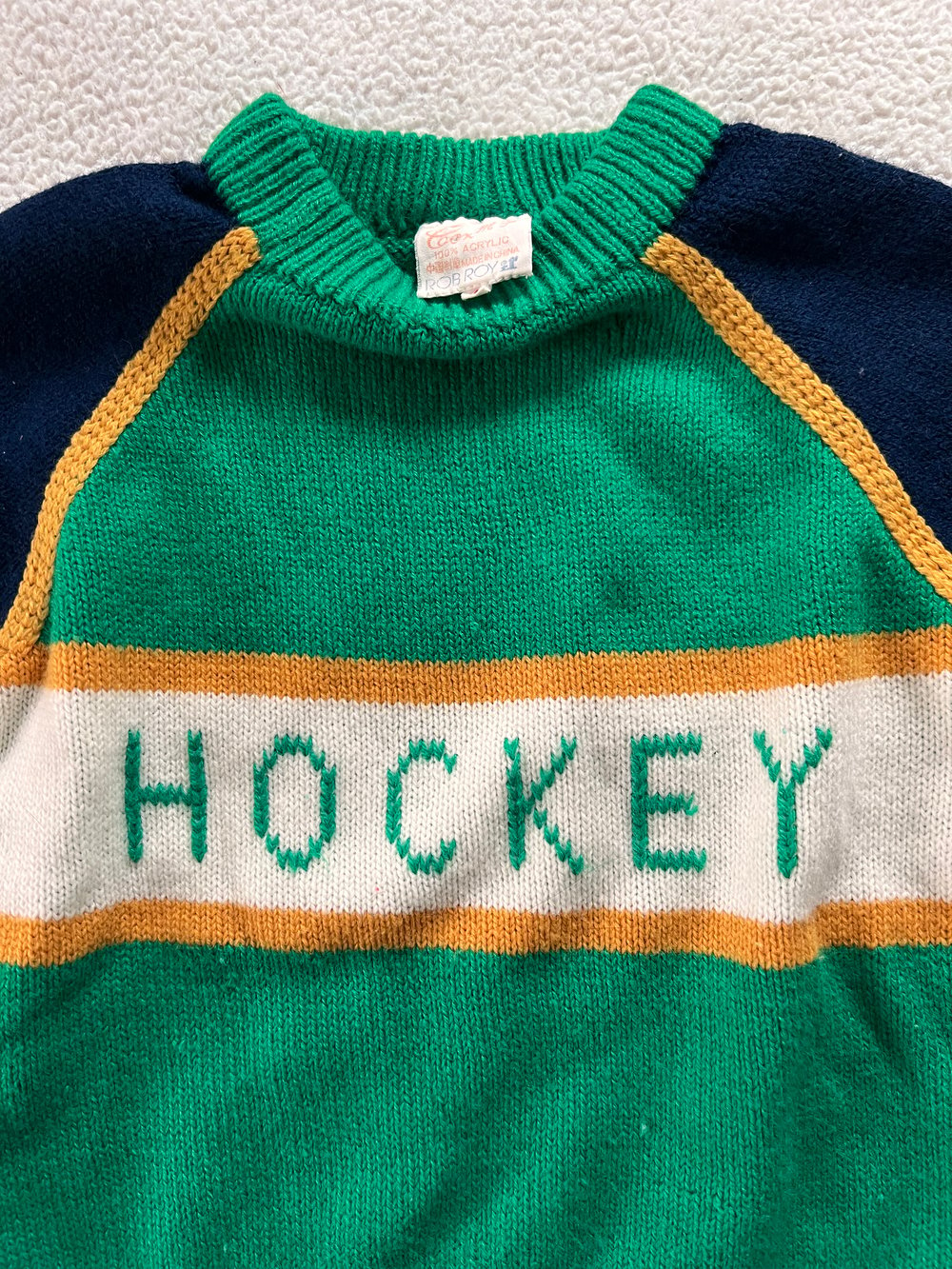 Vintage Kid’s Hockey Sweater