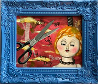 Image 1 of Someone Save Dolly!- original painting