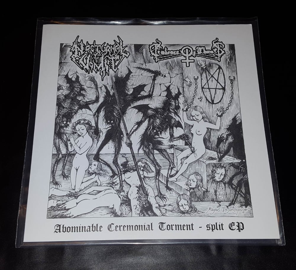 Nocturnal Vomit / Embrace of Thorns - Abominable Ceremonial Torment -Split- 7"EP