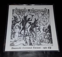Image 1 of Nocturnal Vomit / Embrace of Thorns - Abominable Ceremonial Torment -Split- 7"EP