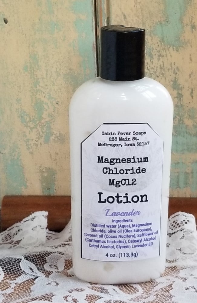 Image of Magnesium Lotion/Cream 4 oz.