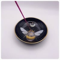 Image 2 of Forest Bee Ceramic Insense Holder