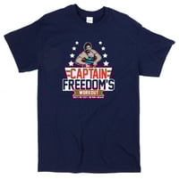 Image 1 of Captain Freedom's Running Man T-shirt
