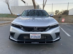 Image of 2022-25 Honda Civic “V2” Front Splitter