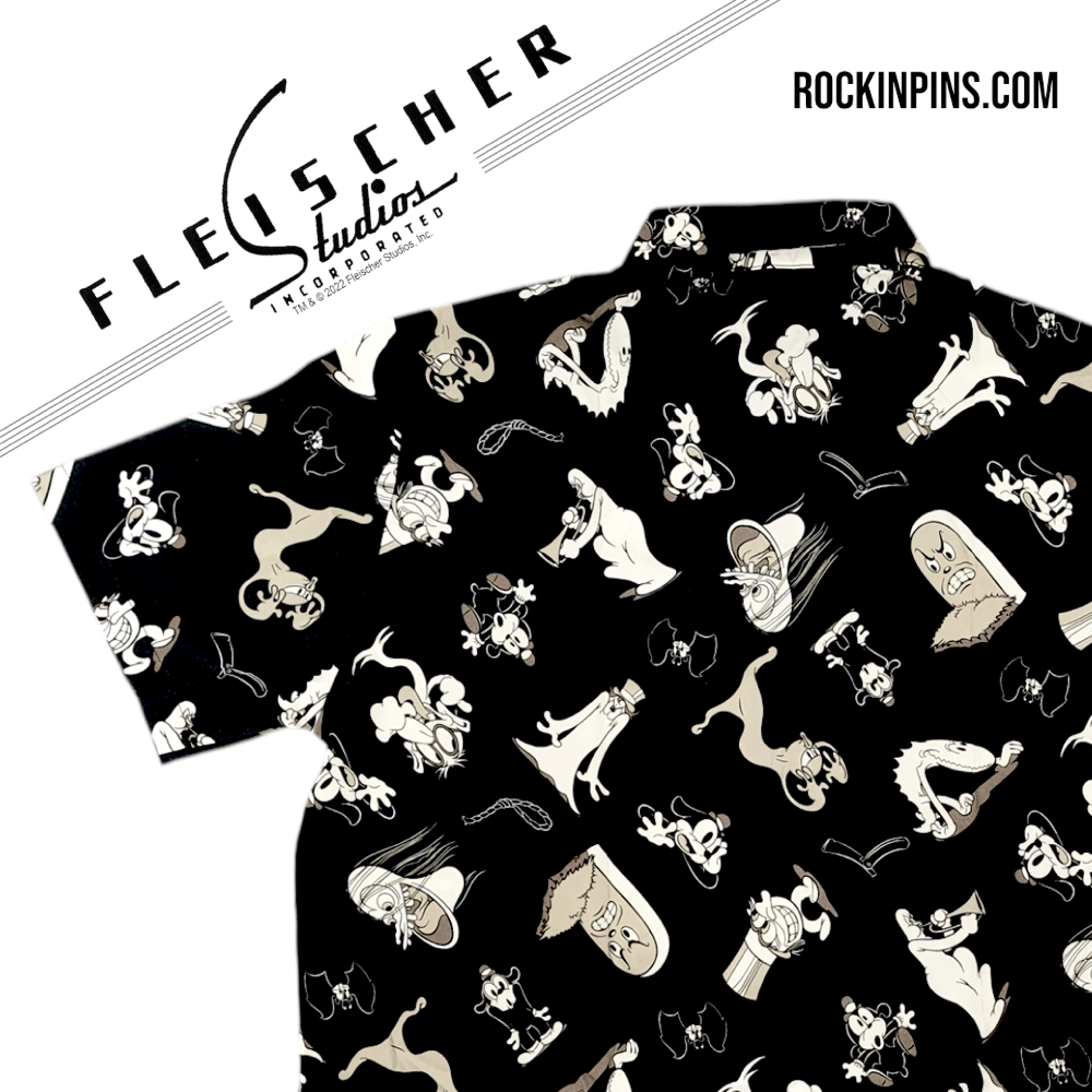 Fleischer Studios - Swing You Sinners Button Up Shirt