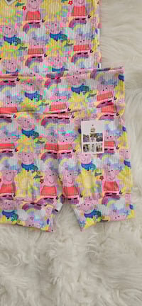 Image 2 of Peppa pig outfit shirt and bike short
