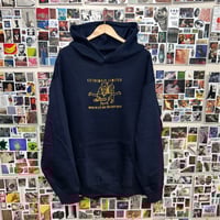 Image 1 of Frisk Navy embroidered pullover hoodie