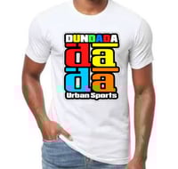 DUNDADA Urban Sports White T-Shirt