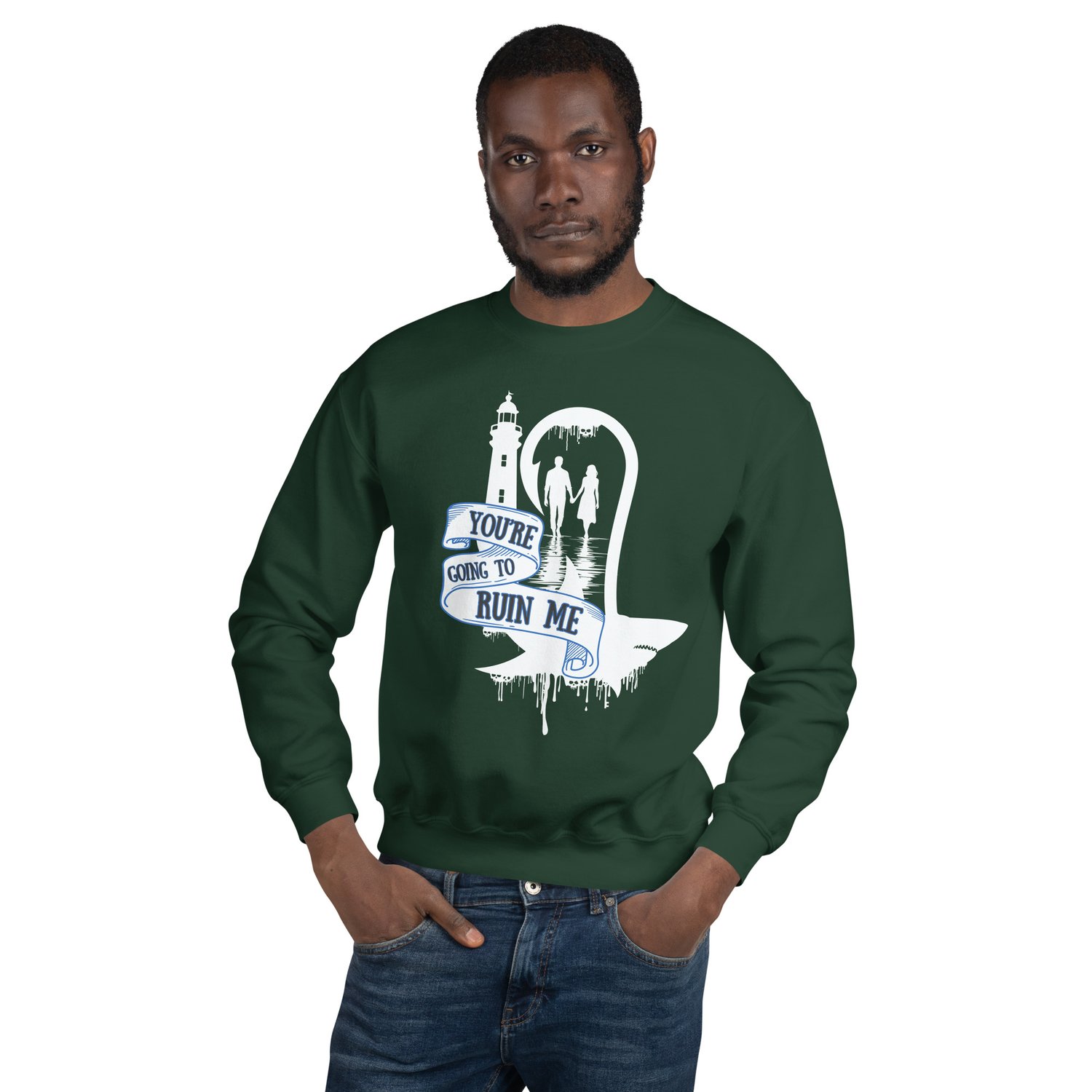 Image of Officially licensed does it hurt you're going to ruin me Unisex Sweatshirt