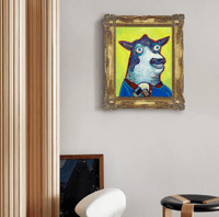 Image 5 of Yellow Cow Print