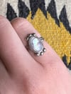 Sterling & Abalone Ring (5.75)