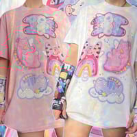 Image 1 of Fairy Cat Tee (made 2 order)