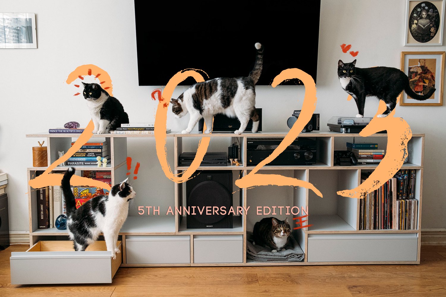 Image of  2023 Cat Dad Calendar (5th Anniversary Edition!)