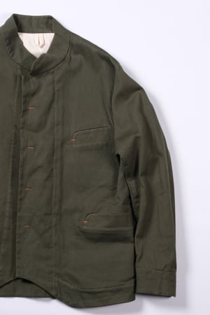 Image of CHINWEST JACKET in Sage Olive cotton £440.00