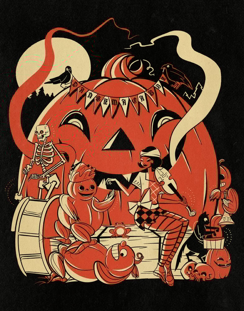 Image of Danse Macabre (Alt) 11 x 14 Print