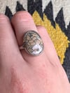 Mexican Sterling & Jasper Ring (7.25)
