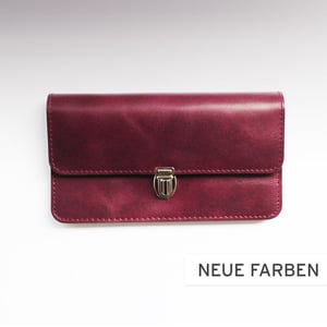 Image of Portemonnaie - Jutta - Steckschloss - magenta