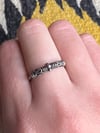 Sterling Intricate Detail Band (8.5)