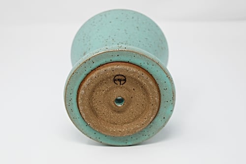 Image of Coffee Pour Over - Seafoam, Speckled Clay
