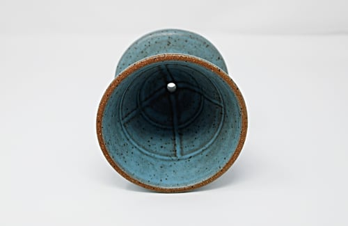 Image of Coffee Pour Over - Skyblue, Speckled Clay