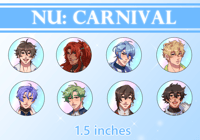 Image 1 of Nu: Carnival Buttons