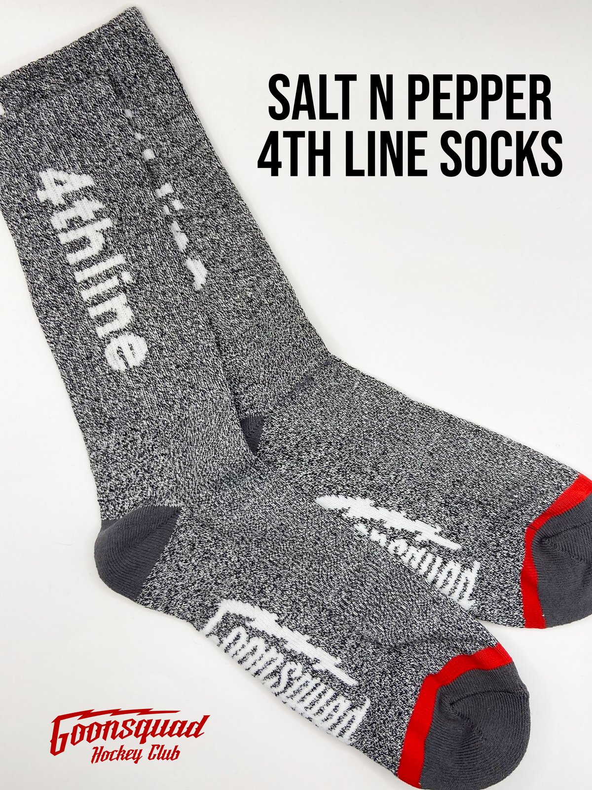 Salt N Pepper 4th Line Socks