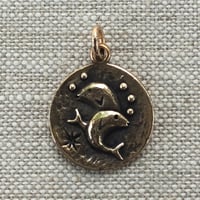 Image 1 of Pisces Charm by Rachel Salome Jewelry