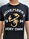 'NOVEMBER'S VERY OWN' T - SHIRT