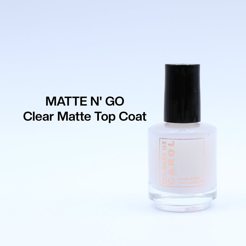 Matte N' Go - Matte Top Coat