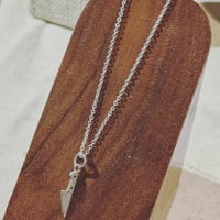 Image 1 of Tiny Knife Necklace by Rachel Salome Jewelry