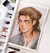 Eren Jaeger | Attack on Titan Original Watercolor Painting