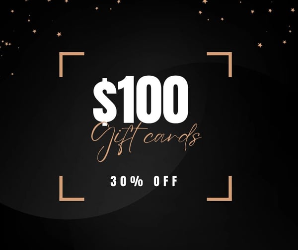 Image of $100 gift card 