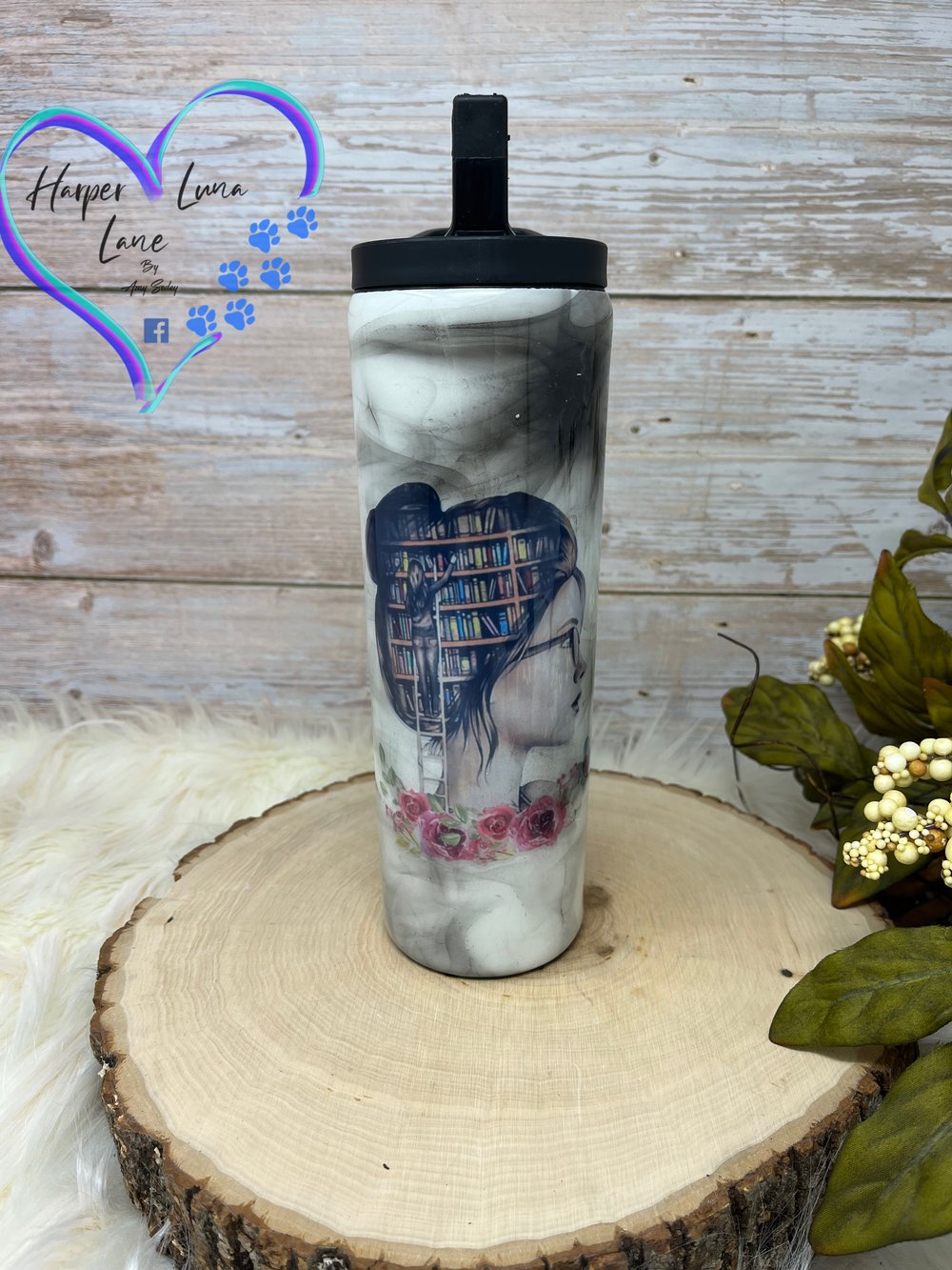 Image of 20oz Just One More Chapter Tumbler