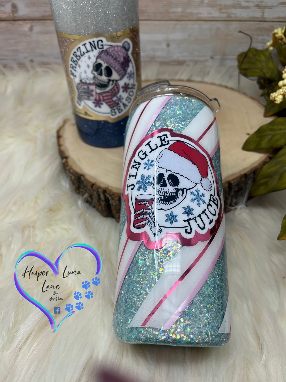 Image of 15oz Jingle Juice Tumbler