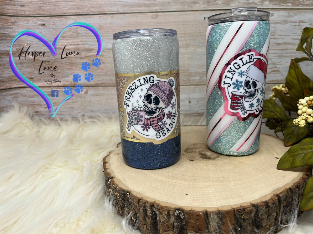Image of 15oz Jingle Juice Tumbler