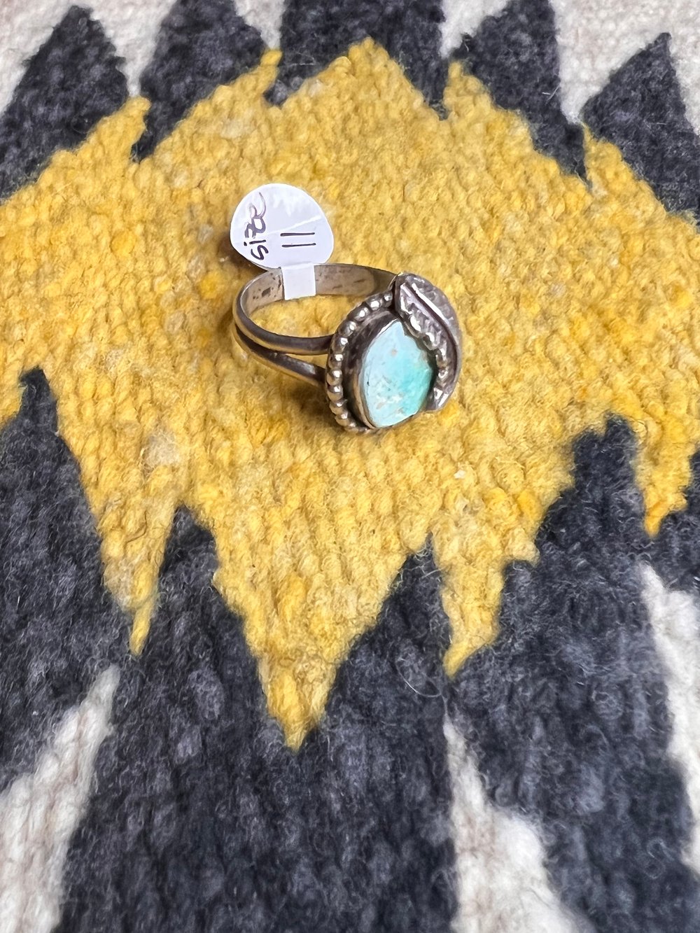 Sterling & Light Turquoise Ring (11)
