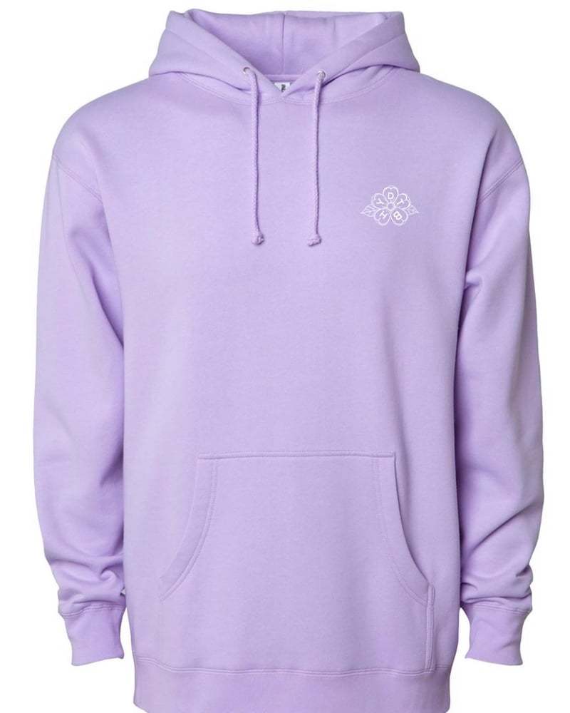 Image of Bloom Lavender Heavyweight Hoodie
