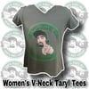 Women's Military Green V-Neck Taryl Tees! 