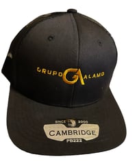 Image 2 of Gold Name logo black Cap 