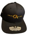 Gold Name logo black Cap 