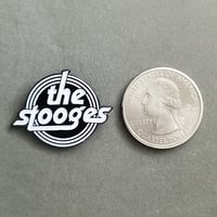 Image 2 of The Stooges Enamel Pin