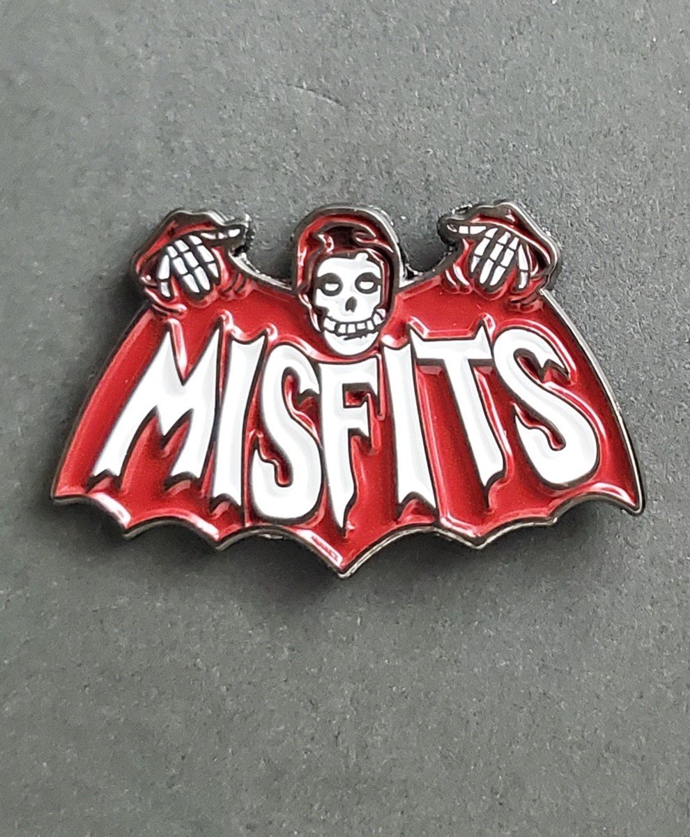 The Misfits Batman Enamel Pin | Ba Ba Buttons