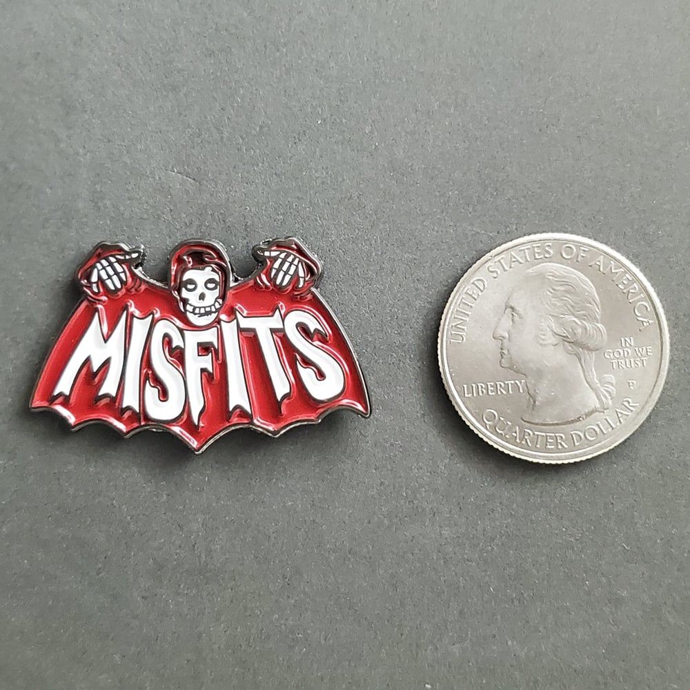 The Misfits Batman Enamel Pin