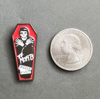 Image 2 of The Misfits Coffin Enamel Pin