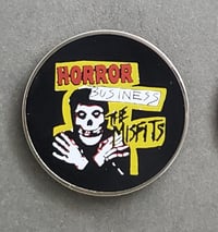 Image 1 of The Misfits Horror Business Enamel Pin